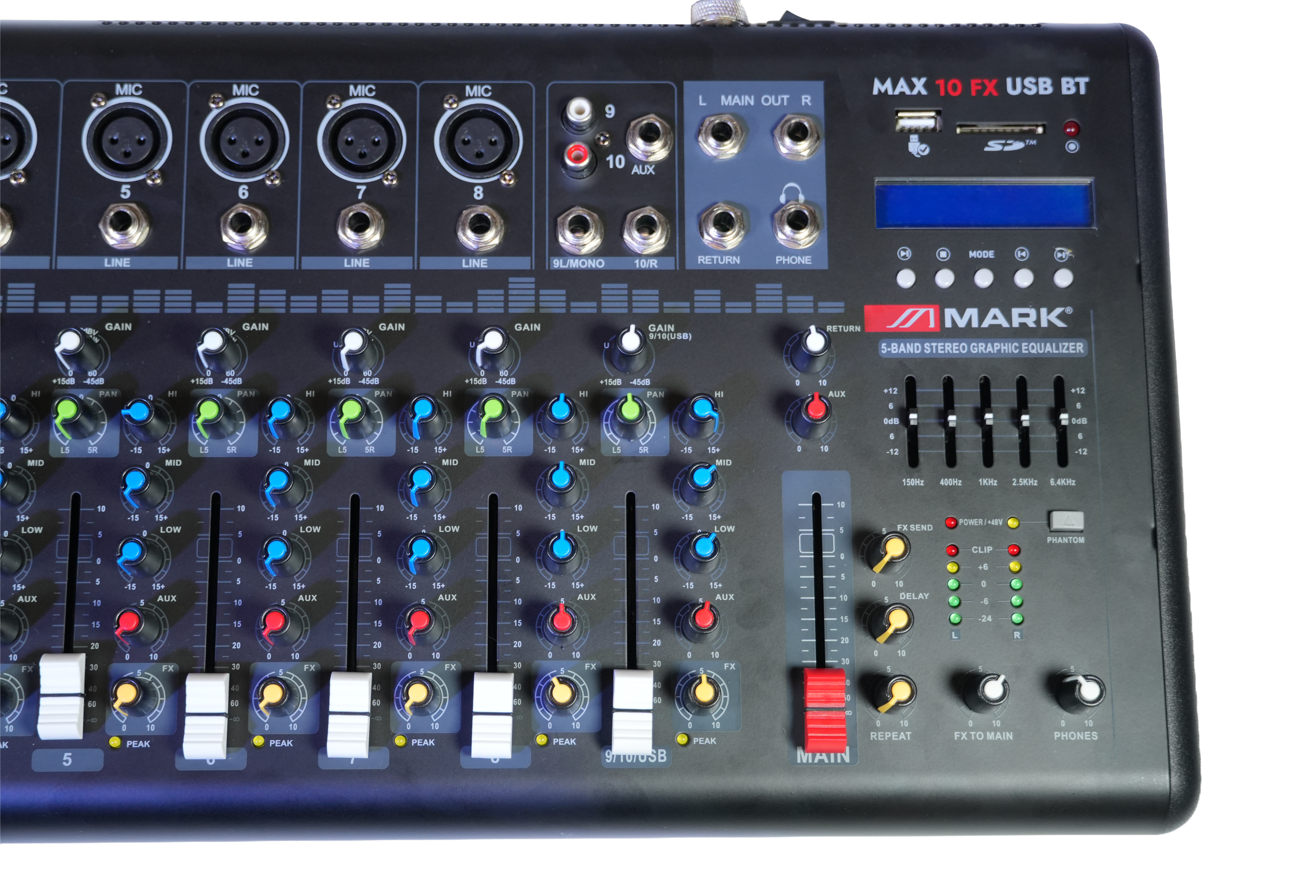 Микшерный пульт MARK MAX 10 FX USB BT